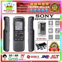 VOICE RECORDER SONY ICD-PX240 4GB PX 240 PEREKAM SUARA ORIGENAL