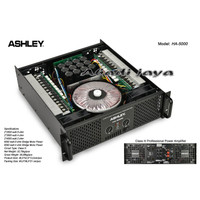 power ashley ha5000 / ha 5000 class h 2000 watt x 2 original