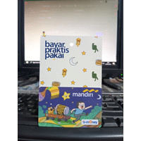 Mandiri E-Money Etoll Original bukan custom edisi TAHILALATS BEDUG