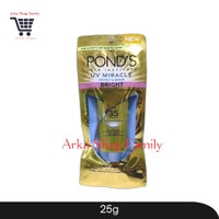 PONDS Bright UV Miracle Protect Repair Sunscreen Gel SPF 35 PA+++ Gluta Niasorcinol 25g Pond's Sunblock 25 g