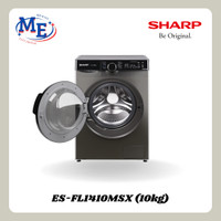 front loading sharp ES-FL1410MSX (10kg)