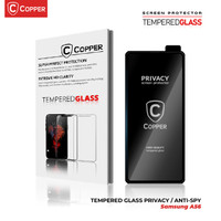 Samsung A56 - COPPER Tempered Glass PRIVACY ANTI SPY