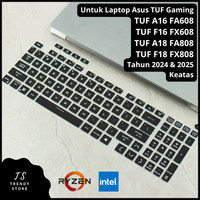 Keyboard Protector Asus TUF A16 F16 A18 F18 FA608, FA808, FX608, FX808 Cover Pelindung Keyboard