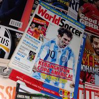 Rekomendasi Majalah Bola World Soccer Cover Lionel Messi Argentina