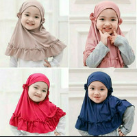 Jilbab bayi lucu kerudung bayi hijab bayi 0 6 hingga 3 tahun