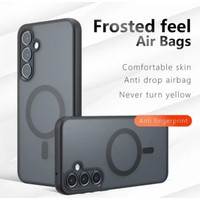 Hardcase With Magsafe Samsung Galaxy A56 A36 A26 2025 Crystal Airbag Hybrid