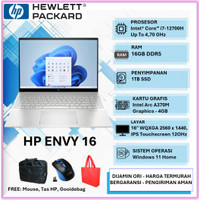 Laptop HP Envy 16 Intel Core i7 12700H 16GB DDR5 1TB SSD 16 inch