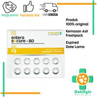 Entero secure BD tablet probiotik lacto b khusus anjing kucing 10tab/strip