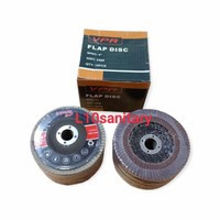 *1 KOTAK AMPLAS SUSUN MURAH BAGUS / FLAP DISC 4" INCH *1 KOTAK 10 PCS*