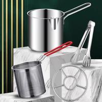 Deep Fryer Funnycook 4 IN 1 Mini Deep Fryer Panci Penggorengan Kentang Saringan Minyak Dan Capitan Makanan Multifungsi