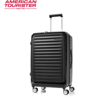 American Tourister Koper Hardcase Frontec Medium 25inch TSA - Jet Black