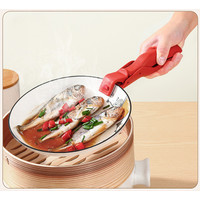 AD223 Penjepit Piring Mangkok Masakan Dalam Panci Panas Klip Kukusan Anti Panas Anti-Scalding Clips For Kitchens