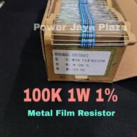 100K 100Kohm 1W 1Watt 1% Metal Film Resistor