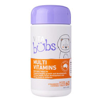 Bubs Organic Vitabubs Multi Vitamin For Kids 60 Tablets