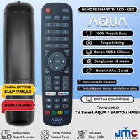 Remote Remot Smart TV LCD LED Aqua / Sanyo / Haier HTR-A10EG
