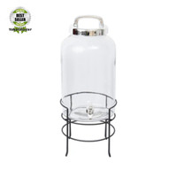 Dispenser kaca delicia 8,5 liter with stand new beverage 8,5 ltr