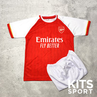 Setelan Jersey Anak Arsenal Home Bola DRY FIT Premium