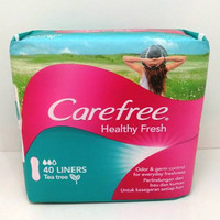 Carefree Healthy Fresh tea tree - panty liner pembalut daerah kewanitaan