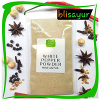 Merica / Lada Putih Bubuk / White Pepper Powder / Rempah / PREMIUM QUALITY