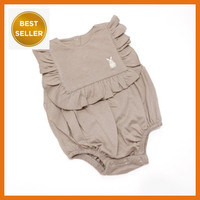 carrol n barrol chloe ruffle jumper cotton - jumper ruffle bayi high quality