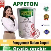 APPETON WEIGHT Penggemuk Badan Bpom - Produk Penggemuk Tubuh Terpercaya - Super Weight Penggemuk Badan - Suplemen Penggemuk Badan Terbaik - Peningkat Berat Badan Super Weight - Cepat Menambah Berat Badan - Obat Penggemuk Badan Efektif - Nutrisi Penggemuk