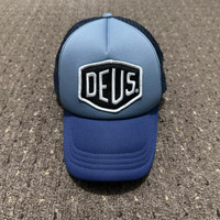 Deus Ex Machina BAYLANDS TRUCKER BLUE NAVY not Carhartt, Detroit, Von Dutch, Rucas, Stussy, H&M, New Era, Trucker, MLB