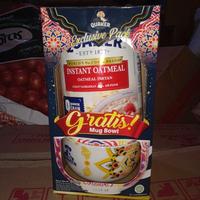 Quaker Oat 800 gr FREE MANGKOK