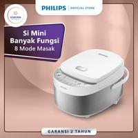 Philips Digital Mini Rice Cooker Penanam Nasi 0.85L HD3170/33 HD3170 HD 3170/33  - 8 Menus - Regular