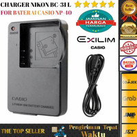 Charger Casio Bc 31L Bc-31L For Baterai Casio Np-40 Murah