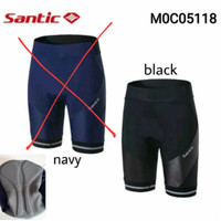 Celana sepeda pendek padding Santic Original gowes M0C05118