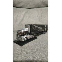 Miniature Truck Trailer Mercedes Benz Vrachtwagen 1 : 72