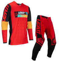 Jersey Set Leatt 4.5 Lite Kit Combo Red