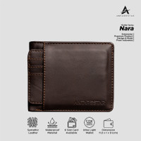 Dompet Lipat Pria Nara Dompet Kulit  Series Antarestar