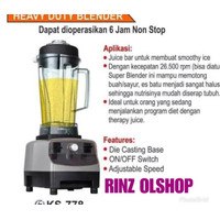 Siap Kirim Getra Ks-778 Blender Ks778 Heavy Duty Juicer