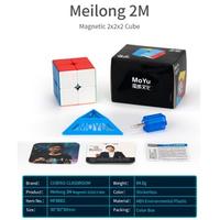 Cube Puzzle 2x2 Moyu Meilong 2M 2 M magnet Magnetic Stickerless