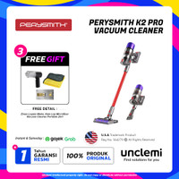 PerySmith K2 Pro Cordless Vacuum Cleaner Home Penyedot Debu Portable Tanpa Kabel Wireless Handheld Vacum Cleaner