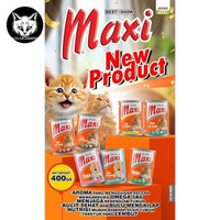 (Paket 24 Pcs) Grab Gojek Maxi Cat Weetfood Kaleng All Varian Kitten & Adult 400gr - makanan basah kaleng kucing