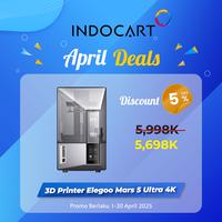 3D PRINTER UNIT Elegoo Mars 5 ULTRA 9K With 7 Inch Mono LCD And Smart Mechanical Sensor