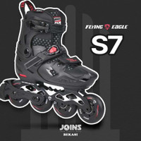 Best seller Sepatu Roda Inline Skate Anak Flying Eagle S7 Black