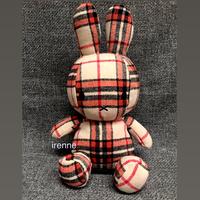 Miffy check stuff plush toy