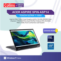 ACER ASPIRE SPIN ASP14 TOUCH ULTRA 7 155U 16GB 1TB 14.0 WUXGA W11 OHS