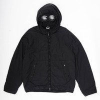 C.P COMPANY G.D.P NYLON JACKET BLACK