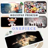 MOUSEPAD ONE PIECE| GAMER PREMIUM MOUSE PAD PANJANG | LARGE KEYBOARD PAD | GAMING MOUSE PAD | MOUSE PAD I ANTI SLIP WANTED HIASAN LAPTOP KOMPUTER ONEPIECE|MSS