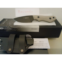 Pisau survival Viper Handy VT4042CG dark stonewashed blade green Micarta Original Italy