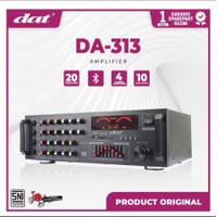 Amplifier DAT DA-313 Bluetooth USB SD Karaoke Power Ampli Surround GARANSI