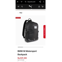 Puma Bmw Motorsport backpack original