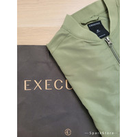[NEW][BARU] The Executive Jaket Bomber Jacket Zipper Hijau Olive Green