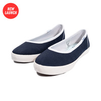 SABA Women Tulip Navy PX White - Sepatu Wanita Original 100% | Sneakers Wanita | Flat Shoes TLP 09
