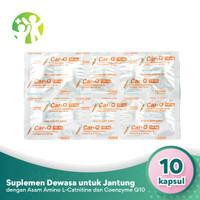 Car-Q 100 (1 Strip) Suplemen Kesehatan Jantung