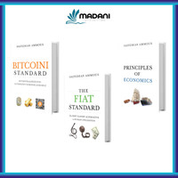 Paket 3 buku   Saifedean Ammous The Bitcoin standard | The Fiat standard  |  Principles of economics ( inggris& indonesia )